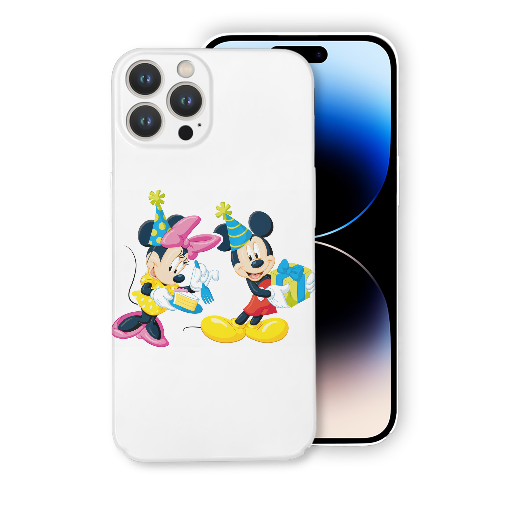 （画像用） ミッキーマウス Mickey Mouse 【iPhone 14シリーズ対応】ハードケース
